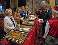 Community Celebration at the Stonehouse, Nevada City, California.